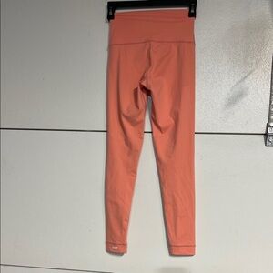 SET ACTIVE WOMENS HIGH RISE CORAL LEGGINGS XS FULL LENGTH
